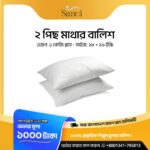 বালিশ ২ টি শিমুল তুলার